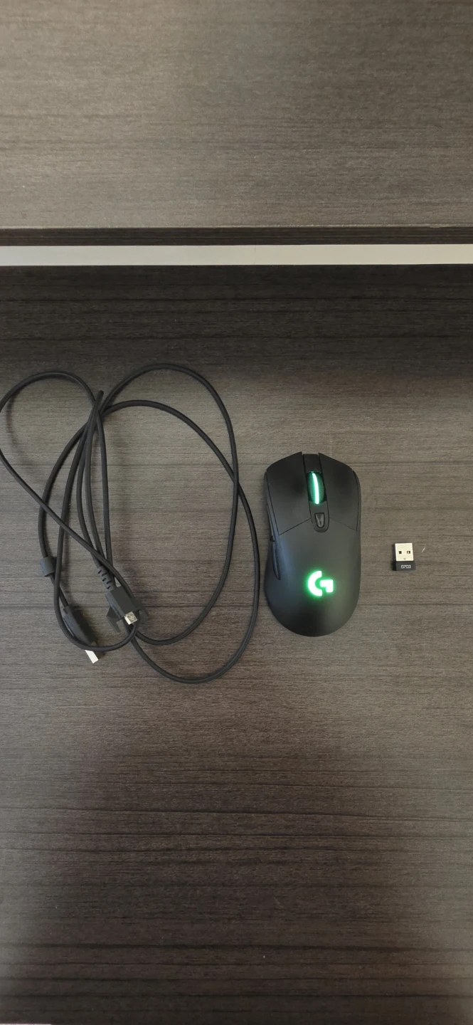 The Logitech G703 LIGHTSPEED wireless gaming mouse