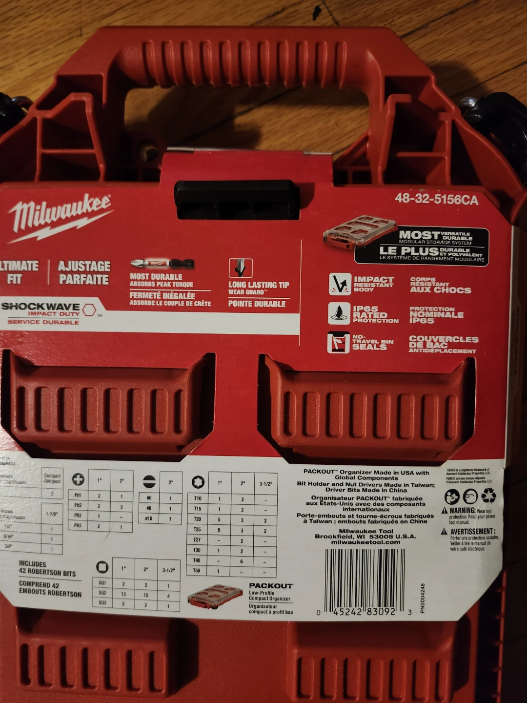 Milwaukee SHOCKWAVE Impact Bit Set 100 Pc. - photo 2
