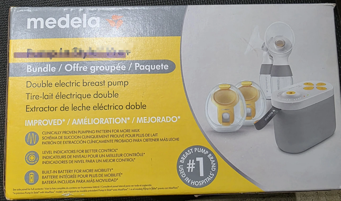 BNIB edela Pump In Style Pro+ Double Electric Breast Pump - photo 3