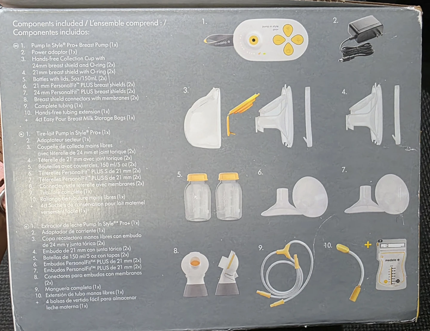 BNIB edela Pump In Style Pro+ Double Electric Breast Pump - photo 4