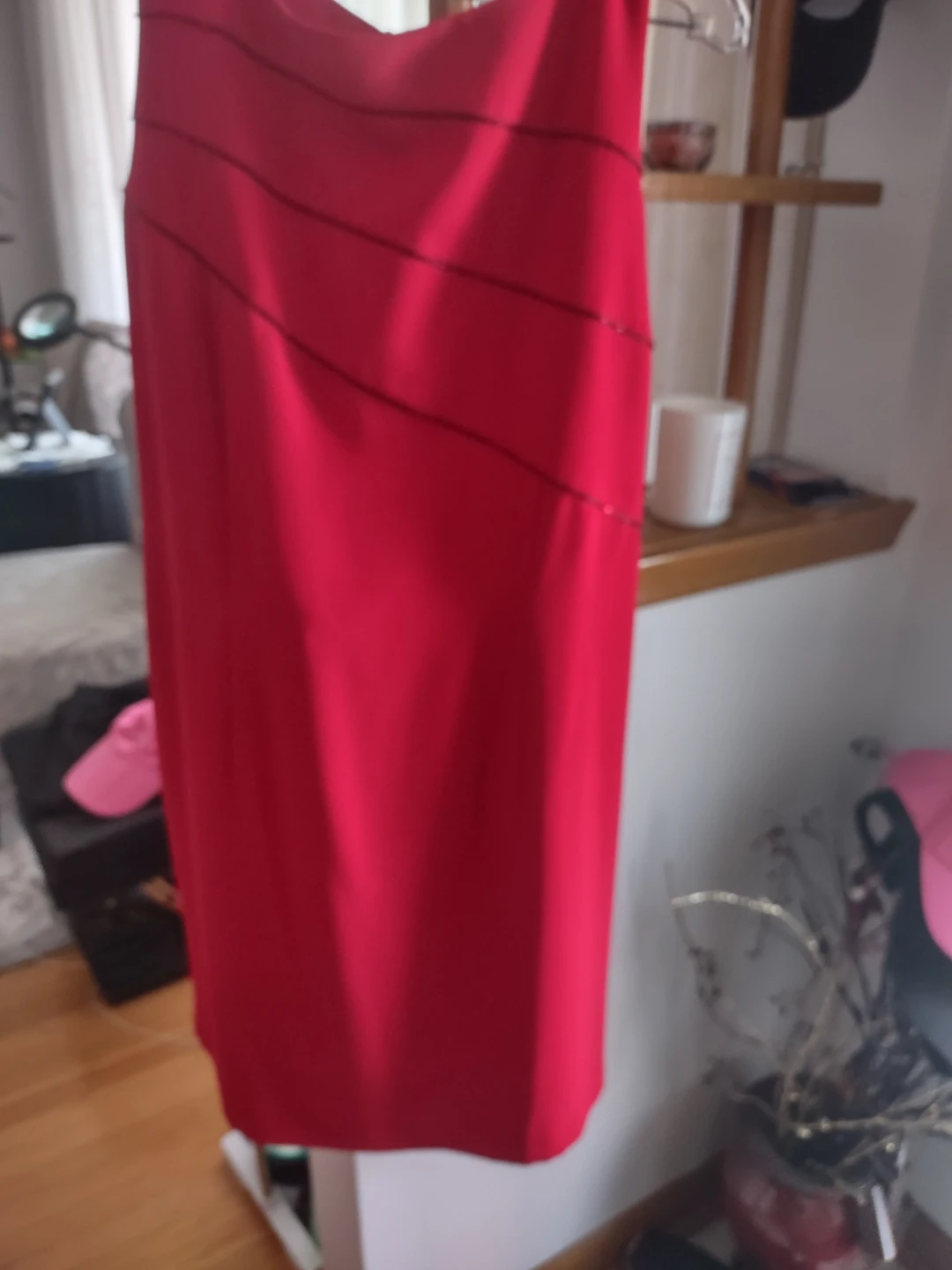 Red dress
