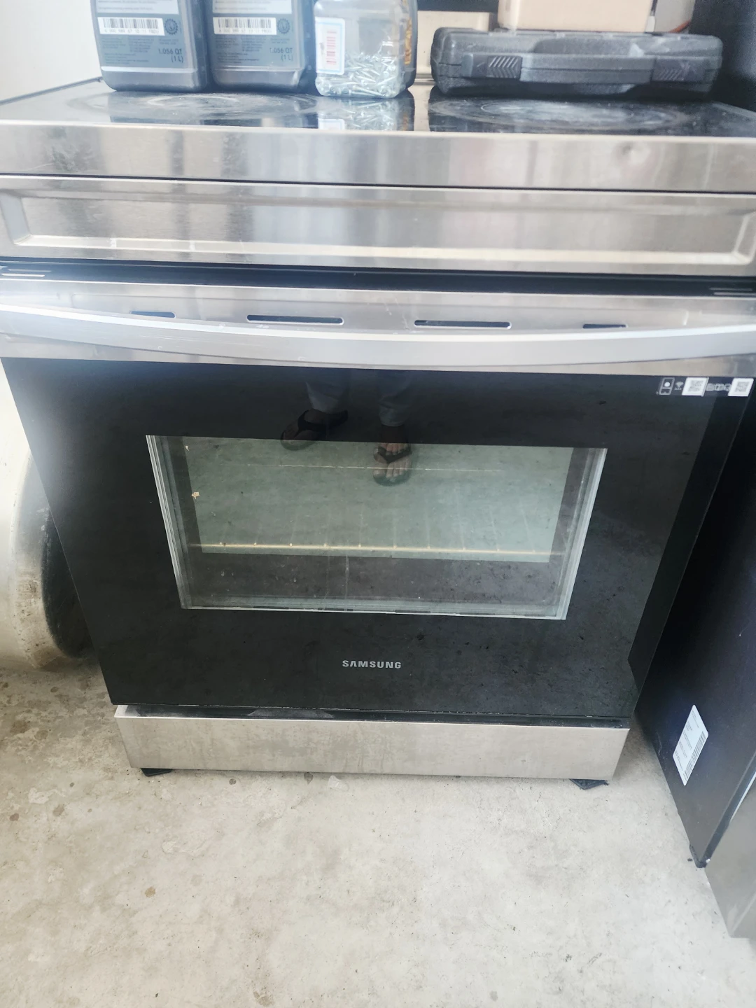 Samsung Electric Range Oven - photo 2