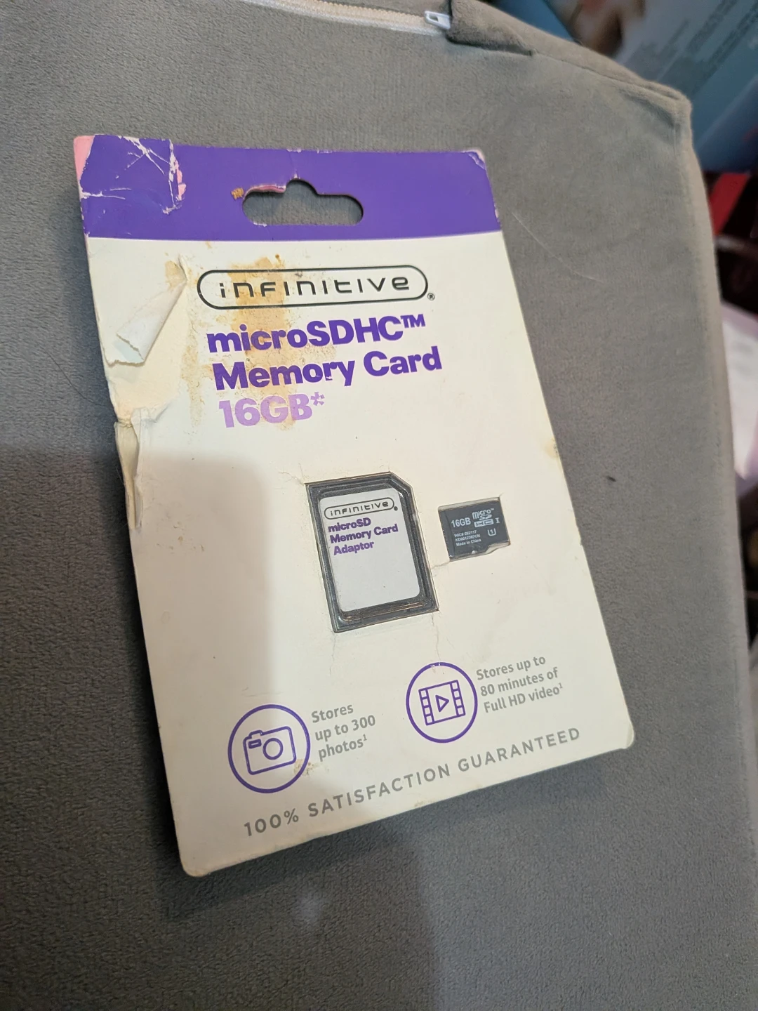 Infinitive 16GB microSDHC Memory Card