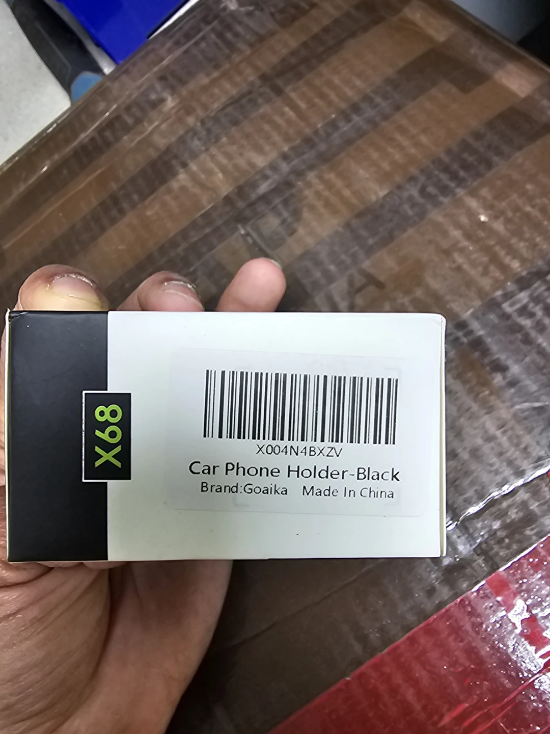 Goaika X68 Vacuum Suction Magnetic Car Phone Holder - Black - photo 2