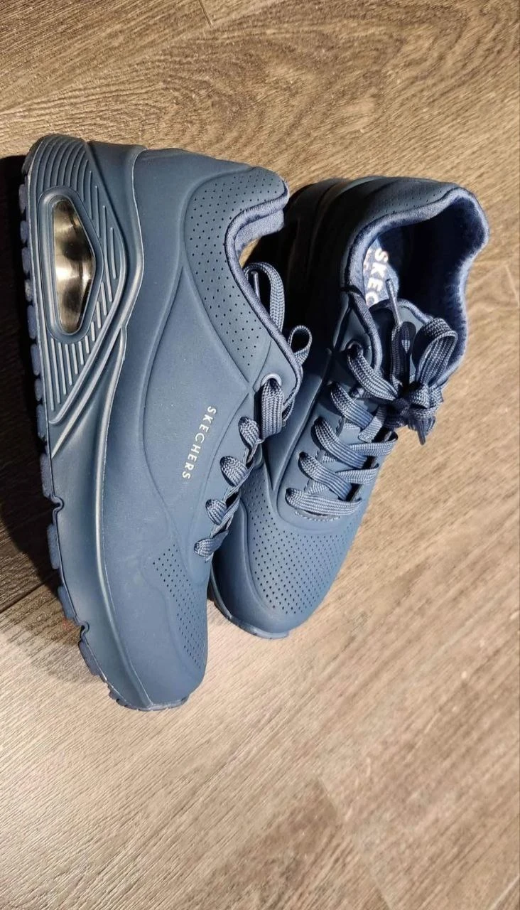 Skechers Women's Blue Air-Cooled Sneakers