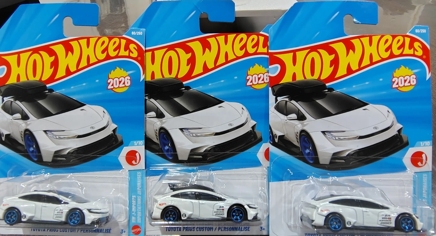 3 Hot Wheel Toyota Prius Custom