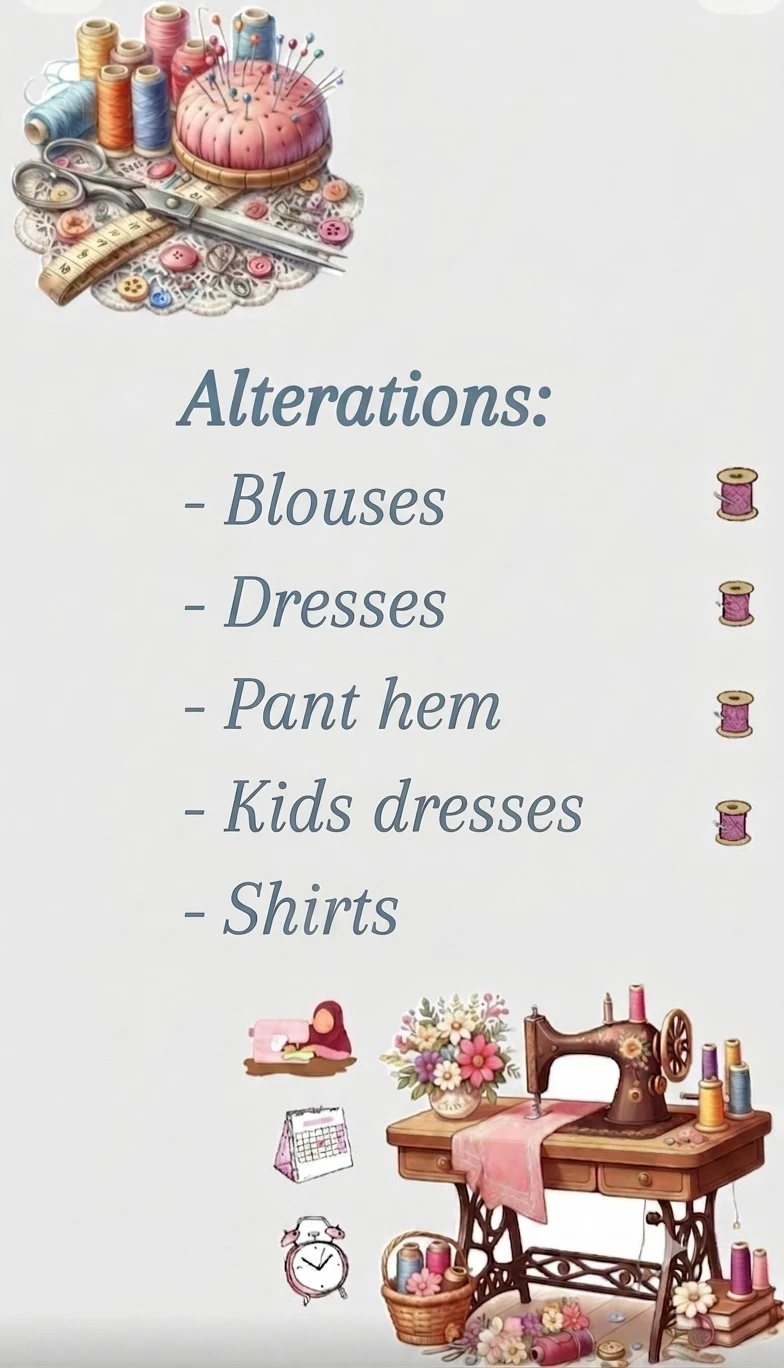 Sewing Alterations Service