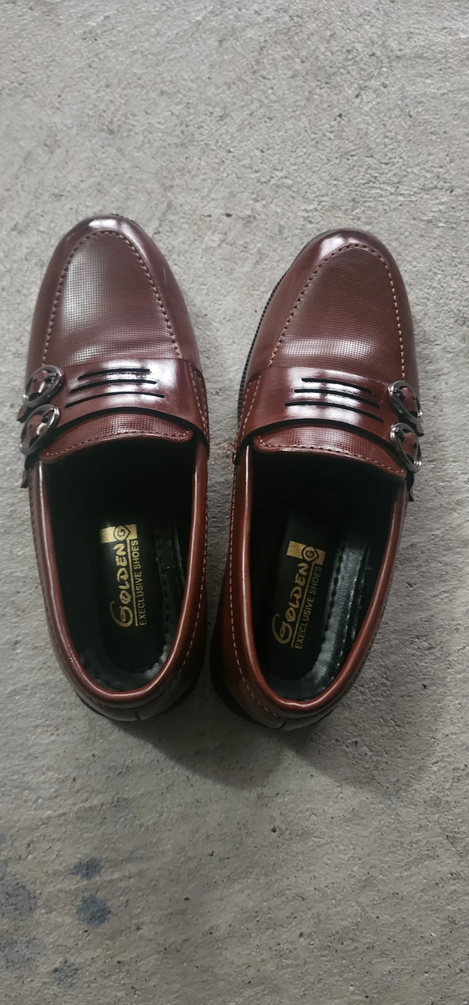 Golden G & O Best Collection Brown Loafer Shoes