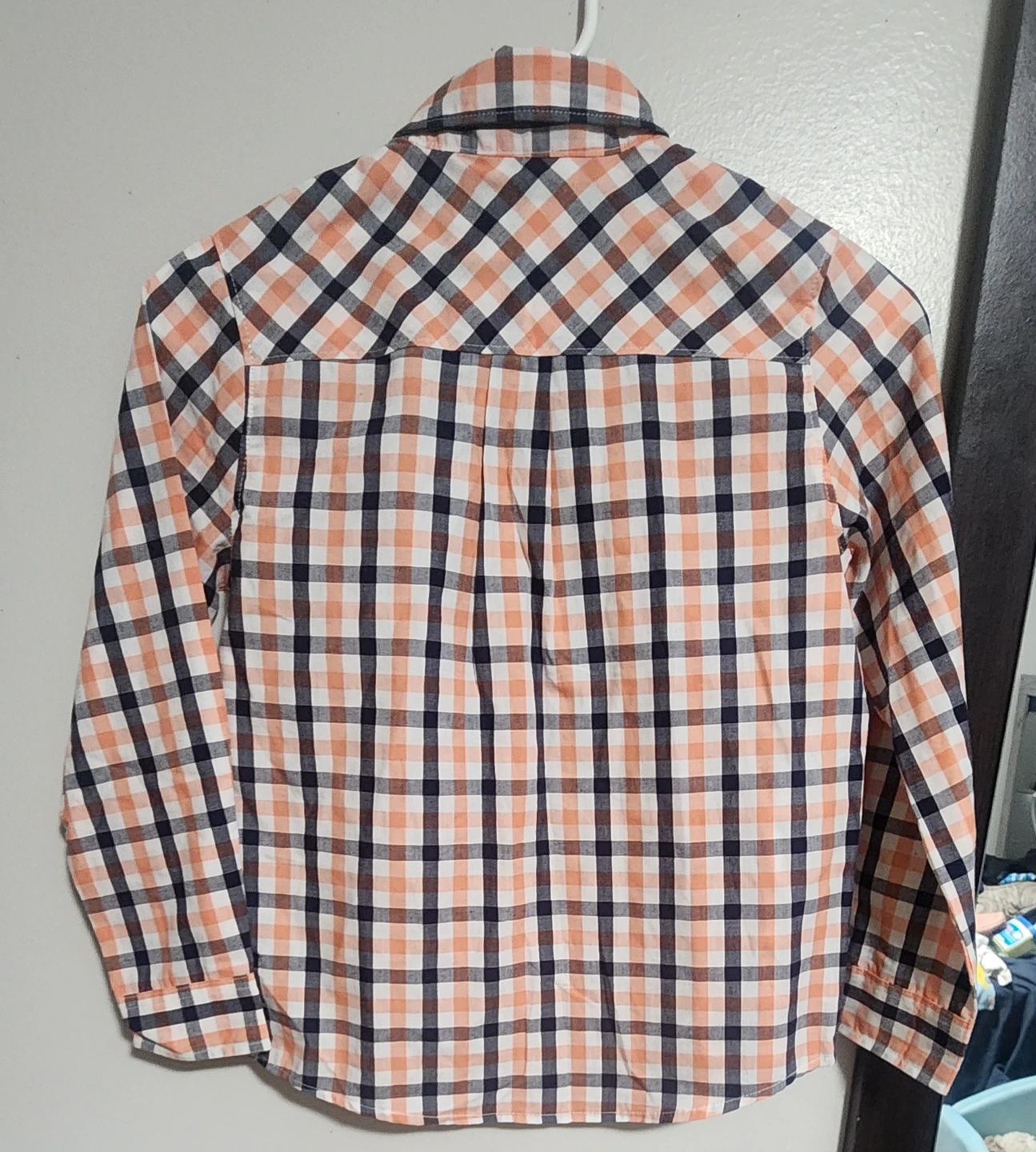 French Toast Plaid Button-Up Shirt Size 8 - photo 2