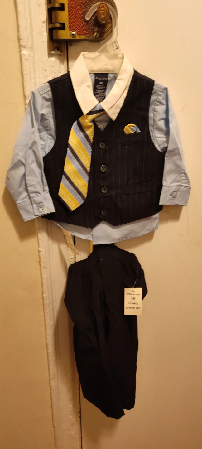 Nautica Baby Boys Formal Suit Set Size 18months - photo 2