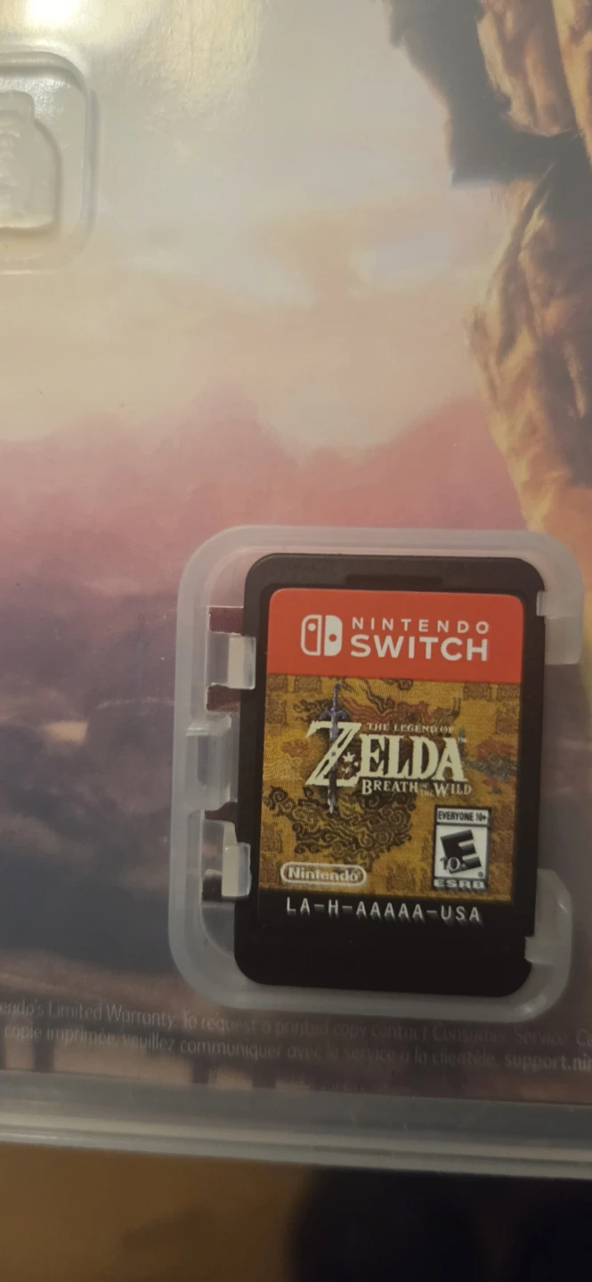 Nintendo Switch The Legend of Zelda: Breath of the Wild Game - photo 2