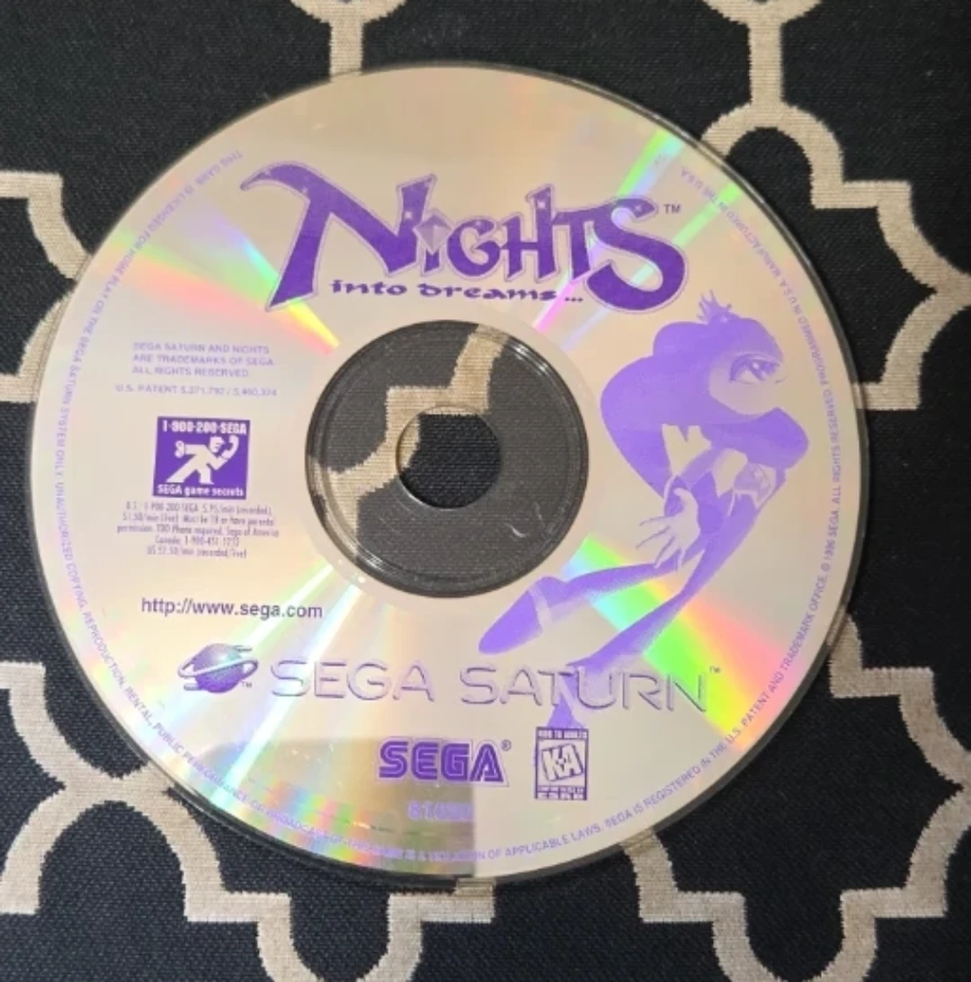 Nights into Dreams... Sega Saturn Game