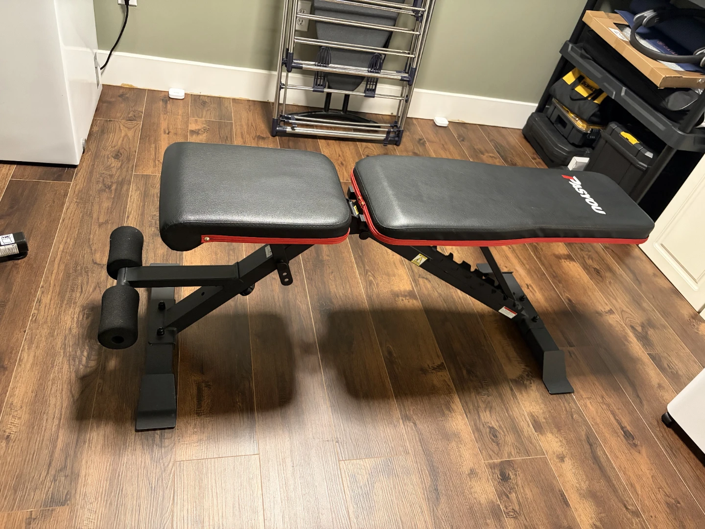 PASYEU Adjustable Weight Bench - photo 2