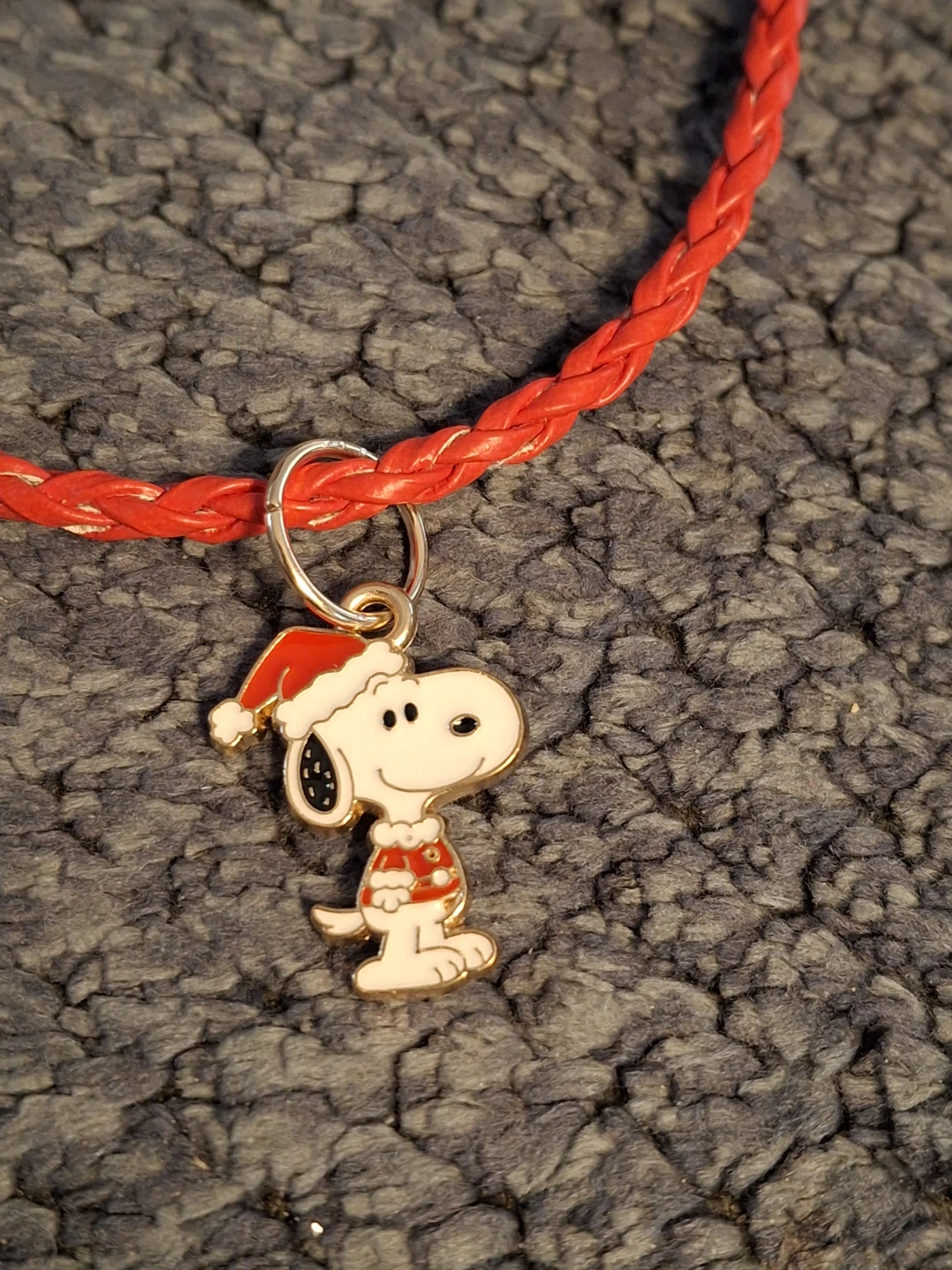 Snoopy Christmas Bracelet