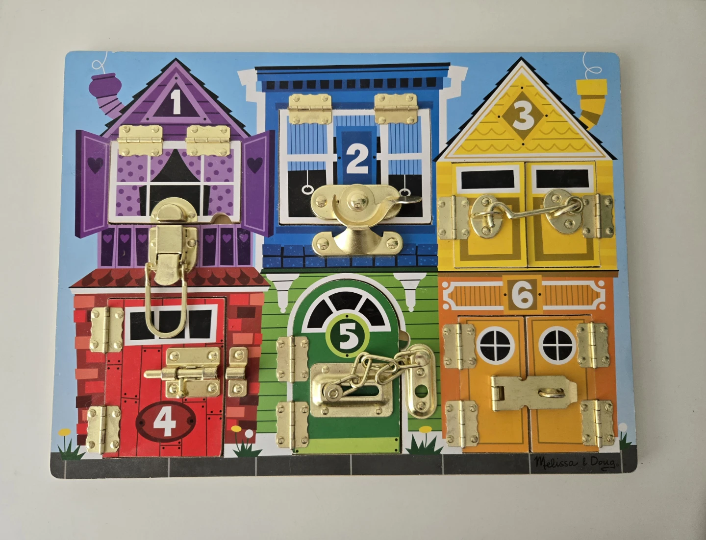Melissa & Doug Locks & Latches Board
