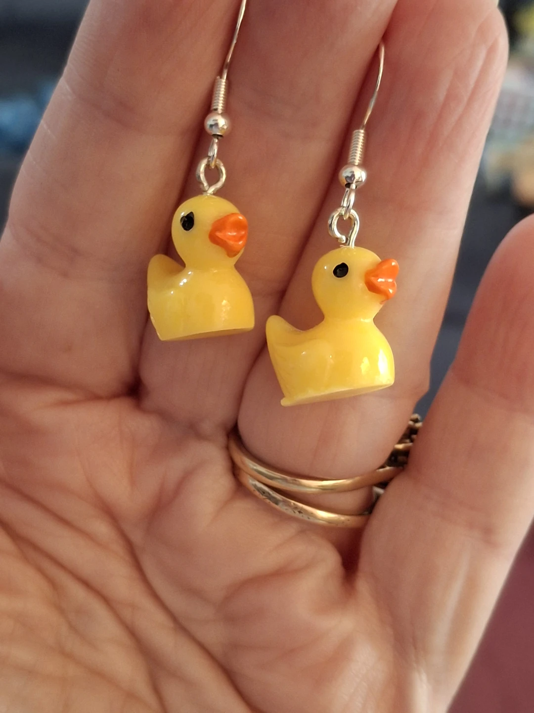 Cute Duck Earrings