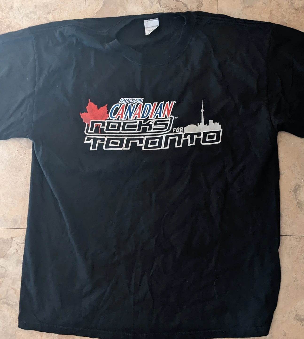 Molson Canadian Rocks for Toronto T-Shirt XL
