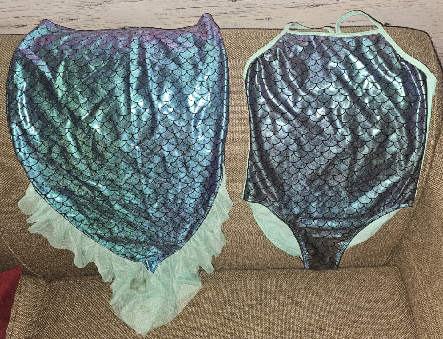 Kids Mermaid Swimsuit.