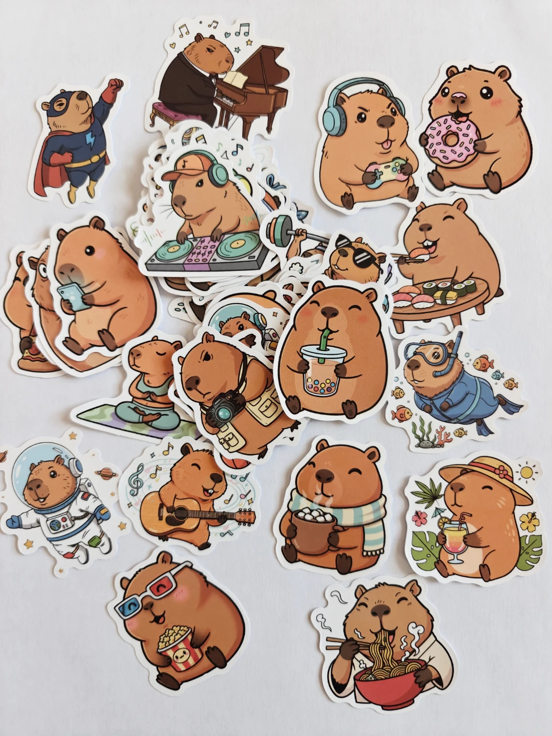 Capybara stickers 50 pcs - photo 2