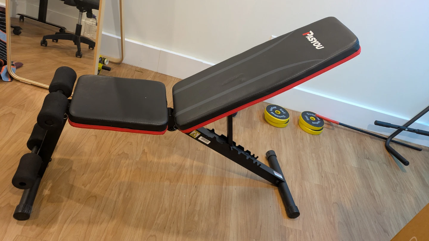 Pasyou Adjustable Weight Bench - photo 2