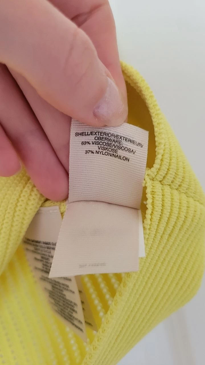 Rachel Roy Yellow Knit Tank Top - Size XL (NEW) - photo 5