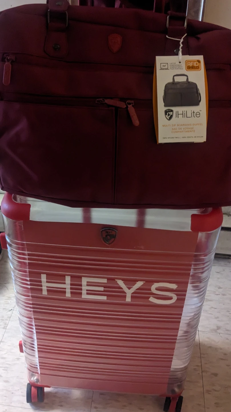 HiLite Multi Zip Boarding Duffel Bag