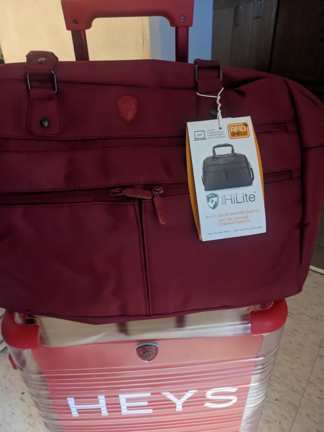 HiLite Multi Zip Boarding Duffel Bag - photo 2