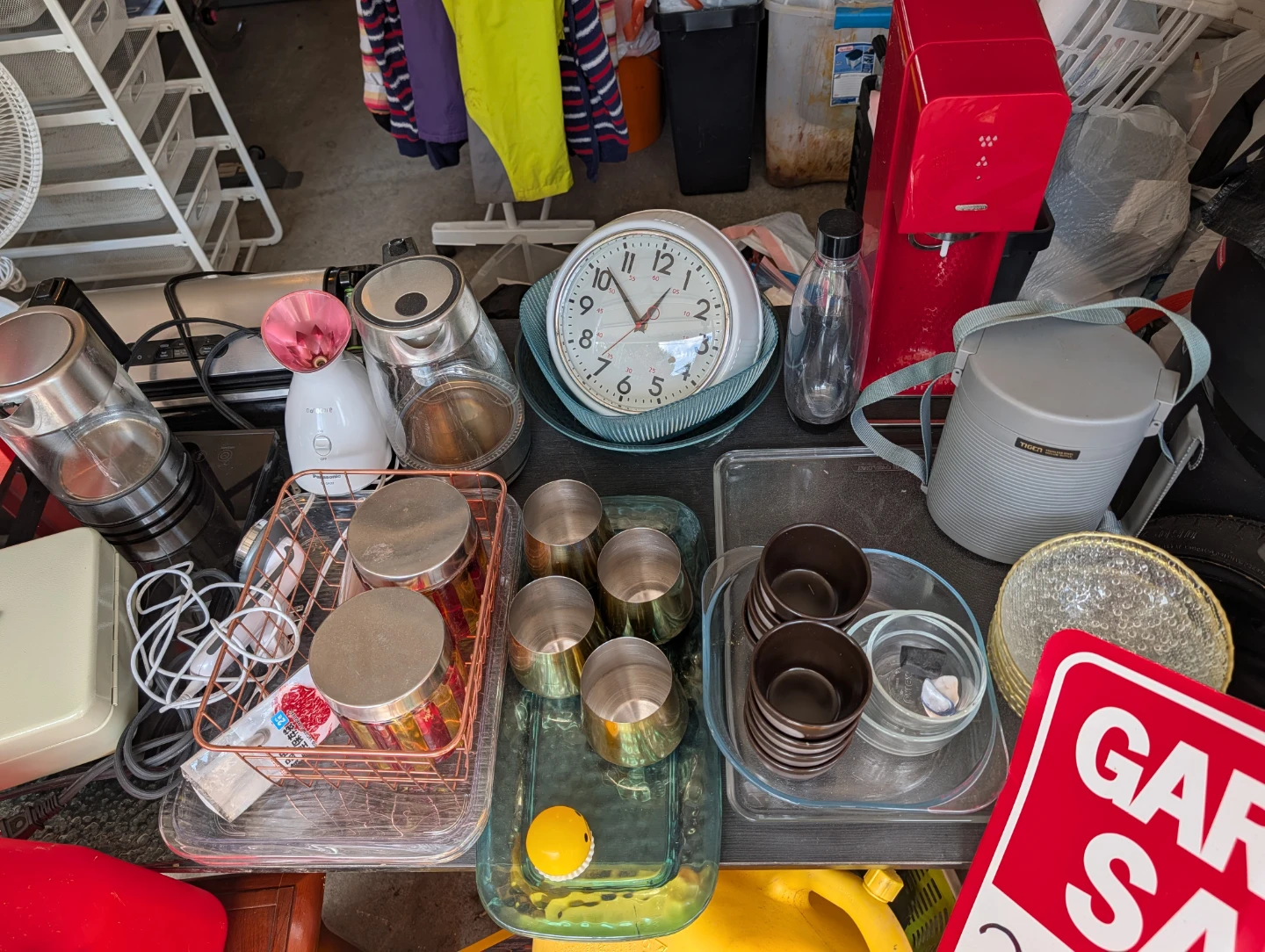 Garage sale at West side Vancouver house