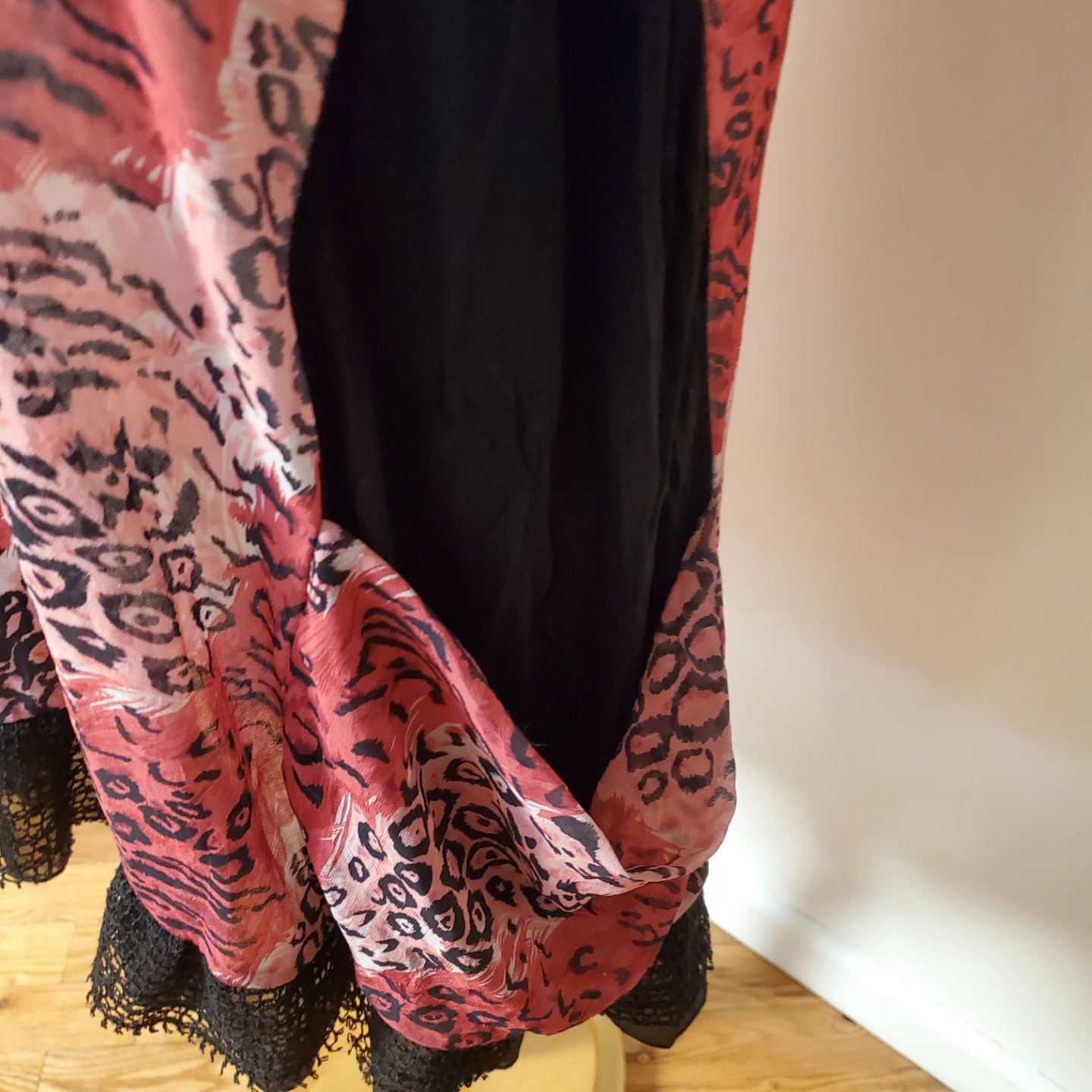 Shirley Of Hollywood Animal Print Top with Embellished Neckline - photo 3