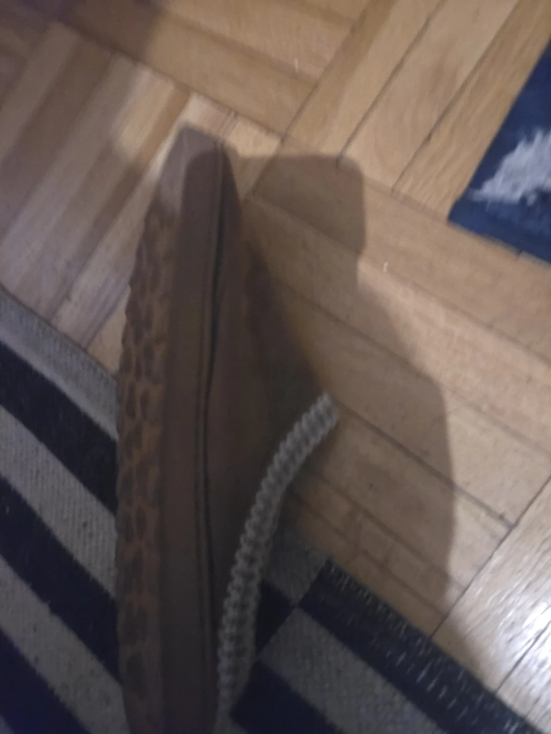 Brown Suede Slippers - Size 7 - photo 3
