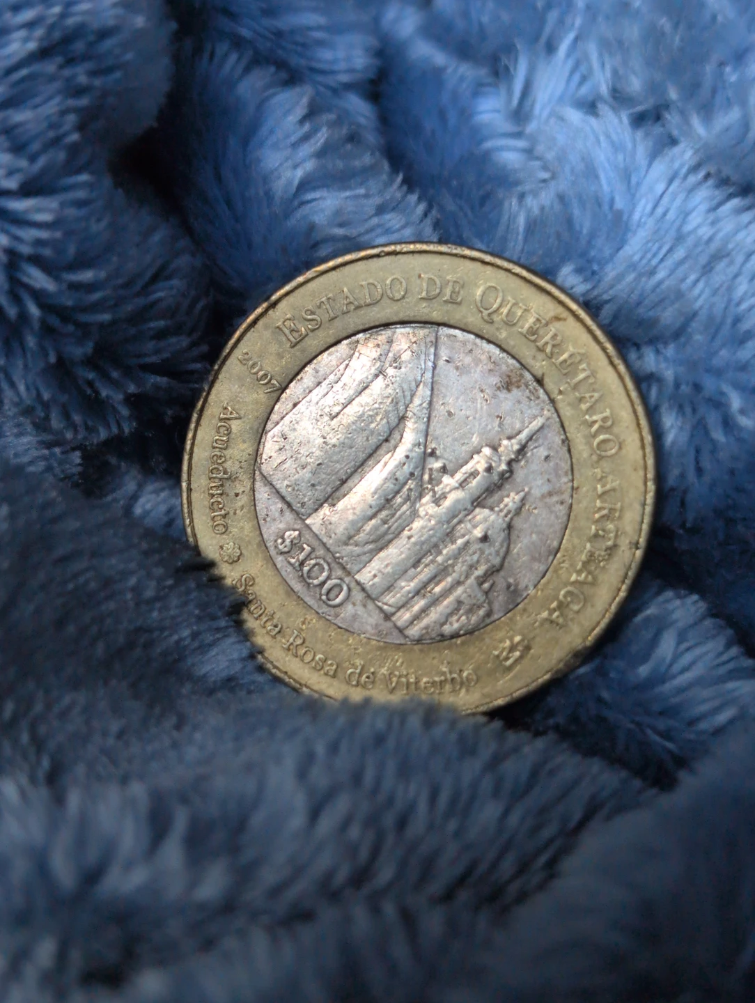 Mexican 100 Pesos Coin - 2007 - photo 2