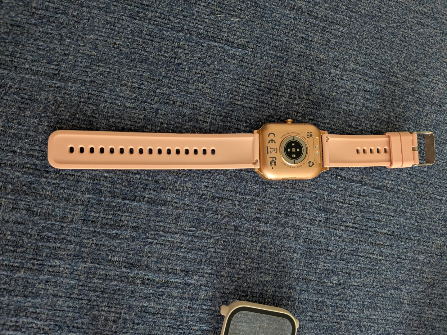 Smart Watch with Pink Band and Screen Protectors CASH ONLY AS IS - photo 5