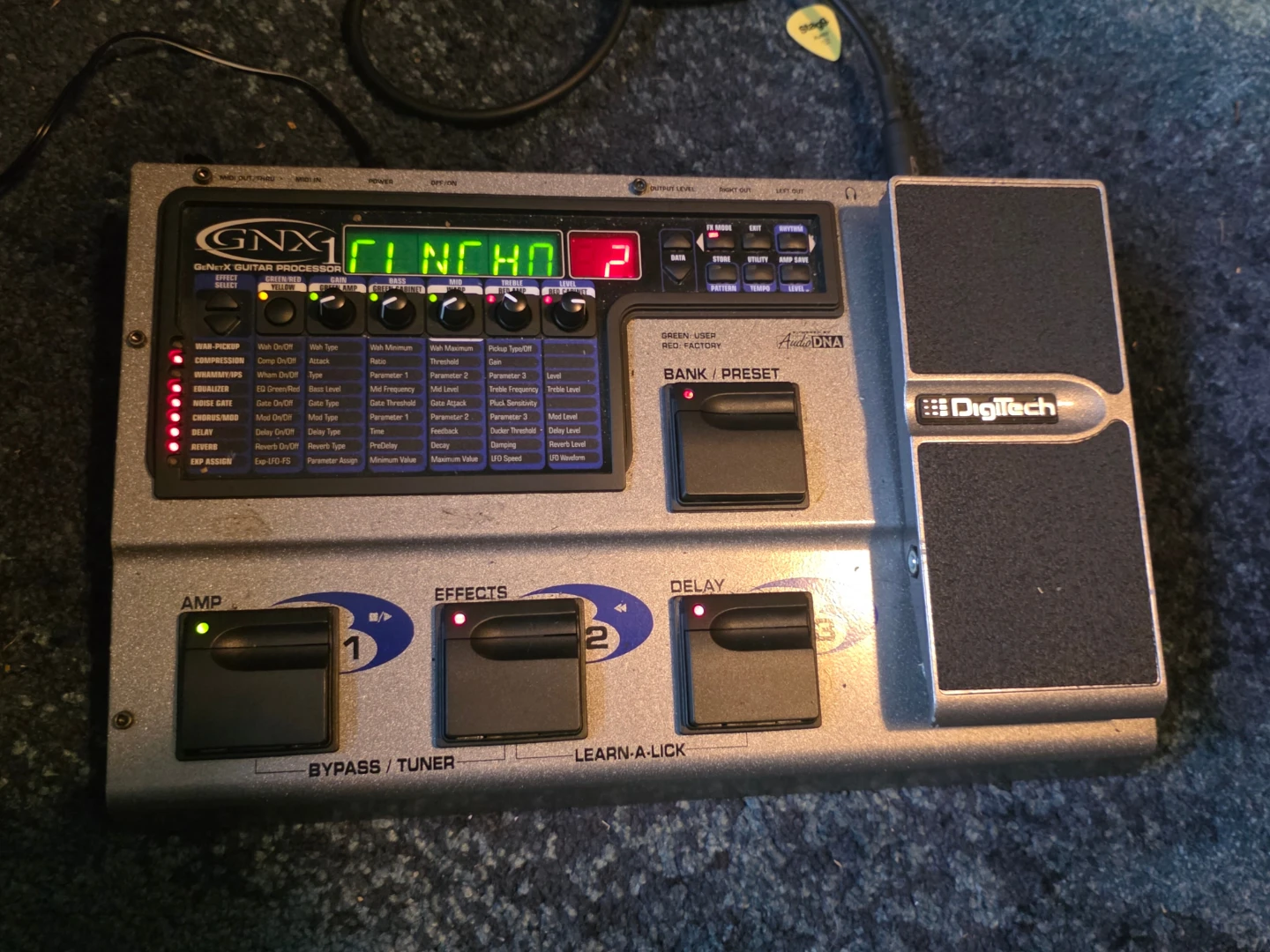 Digitech GNX1 Guitar Multi-Effects Processor - photo 2
