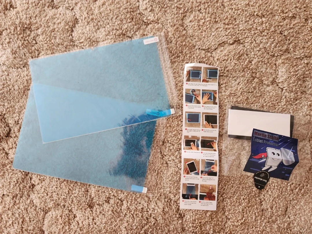 Screen protector film for Galaxy tab