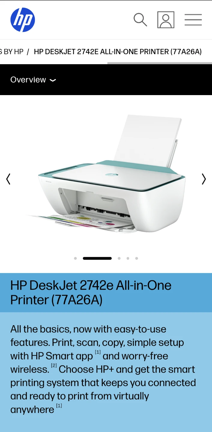 HP Deskjet Printer/Scanner - photo 3