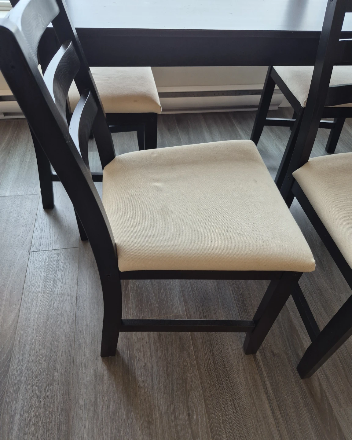 Ikea Lerham Dining Table with 4 chairs - photo 4