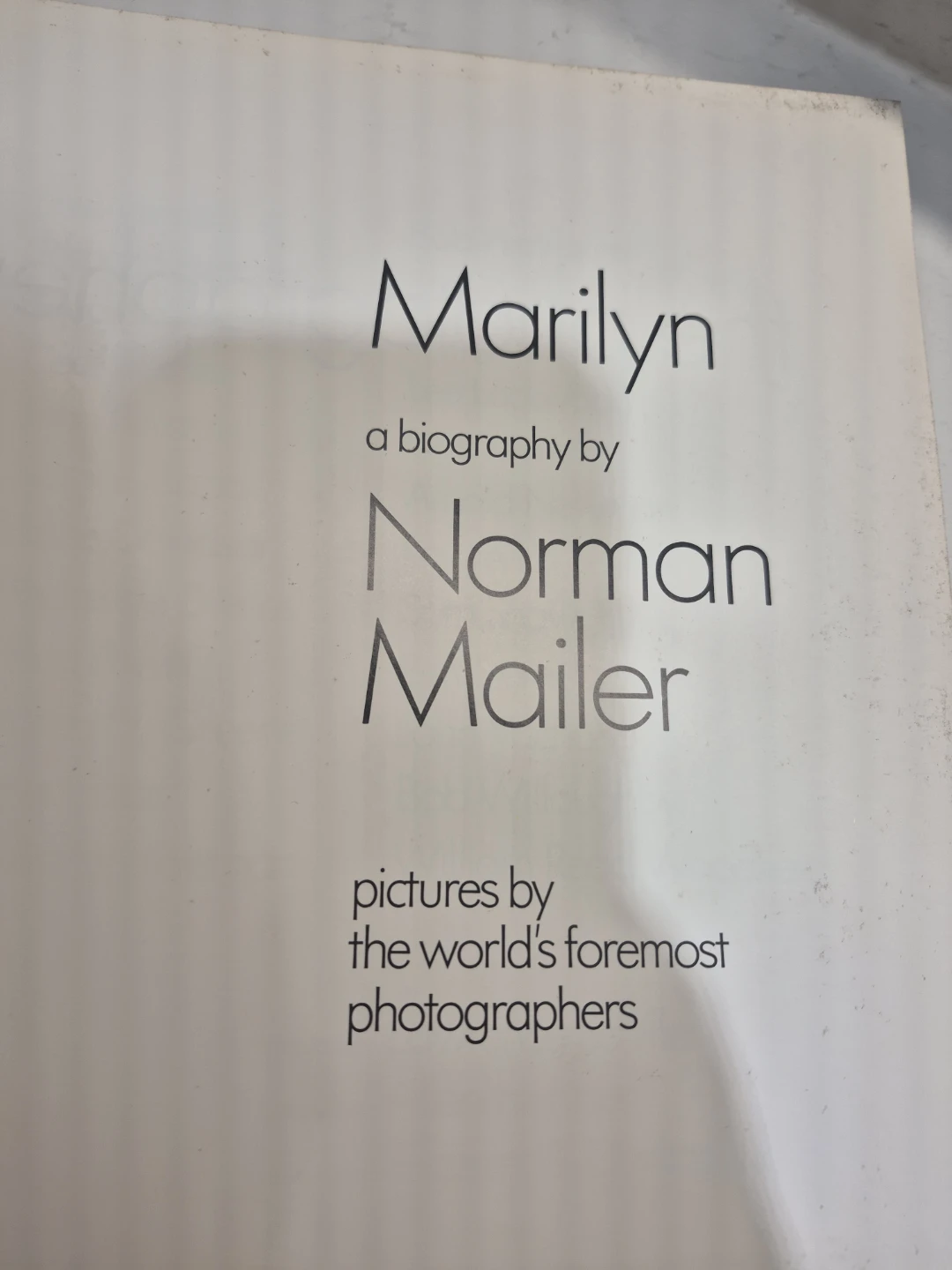 Marilyn: A Biography by Norman Mailer Book - photo 3