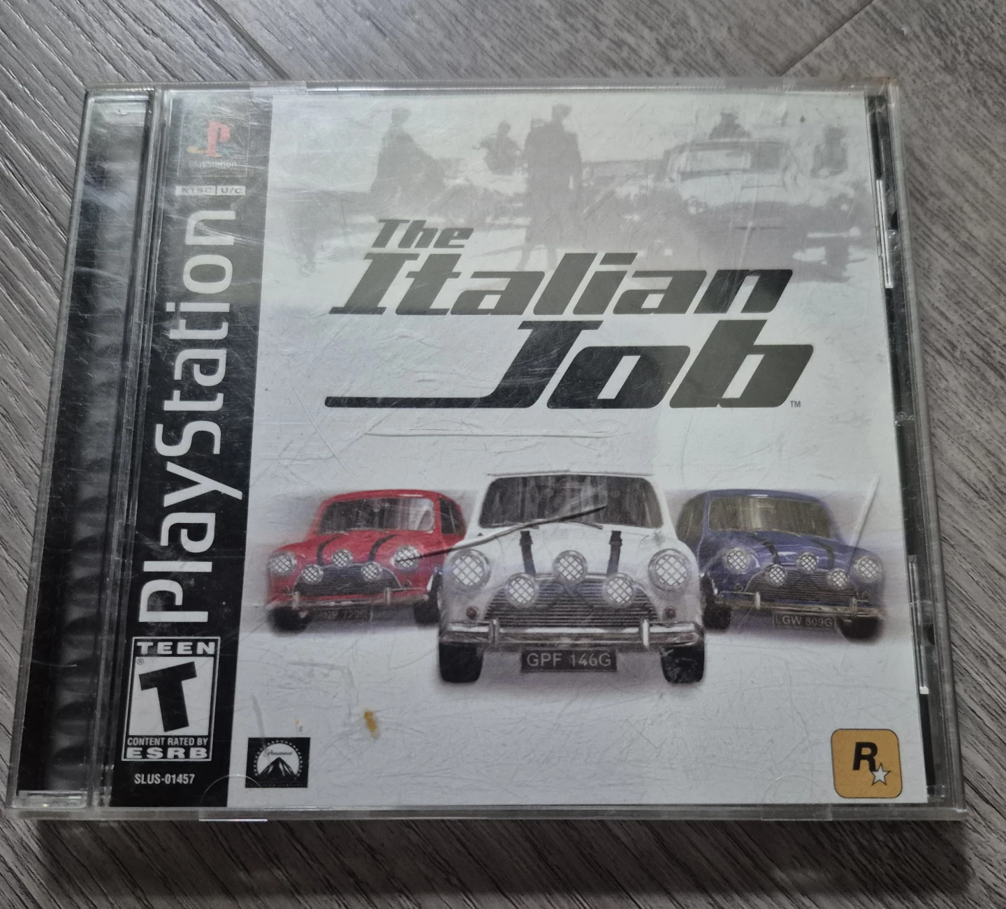 The Italian Job PlayStation 1 Game
