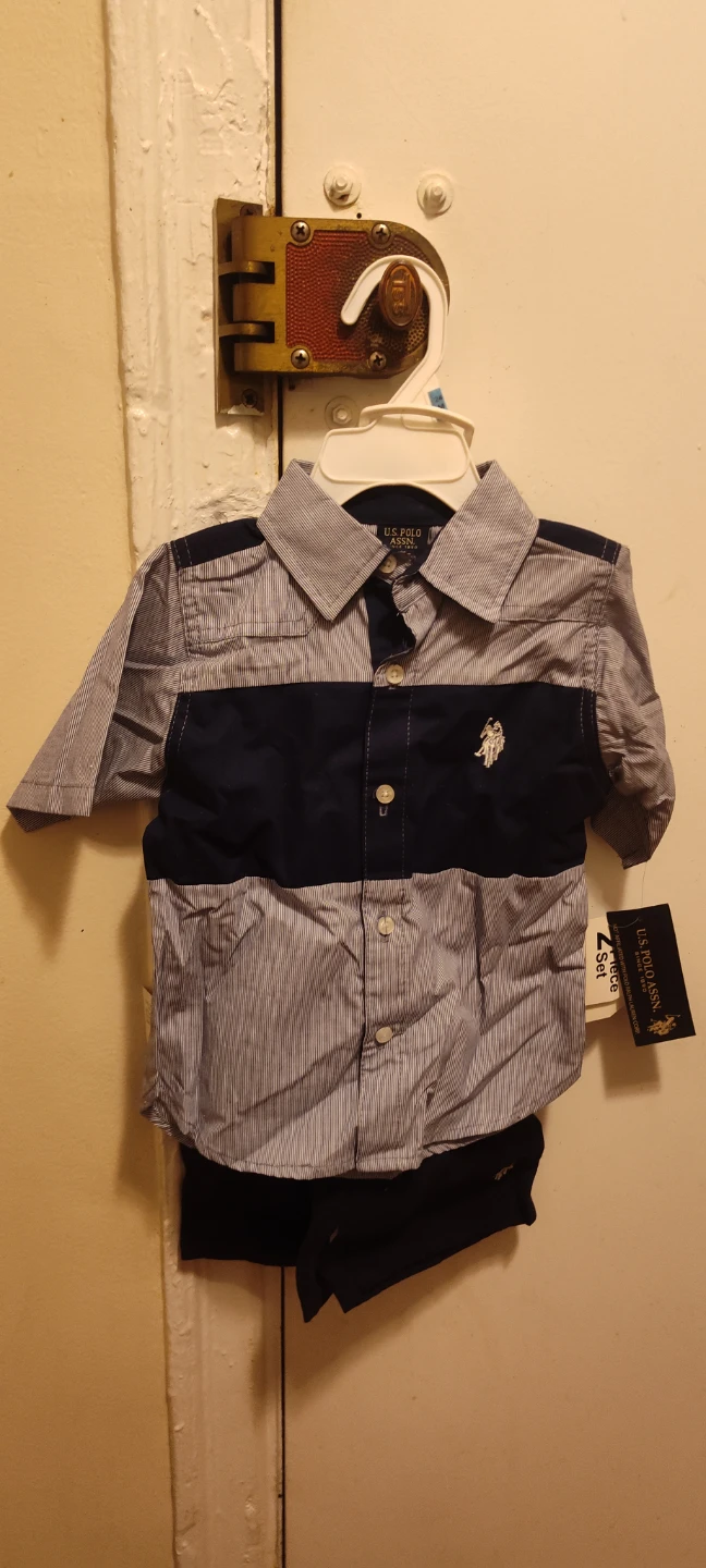 U.S. Polo Assn. Baby Boys Outfit Set Size 24months