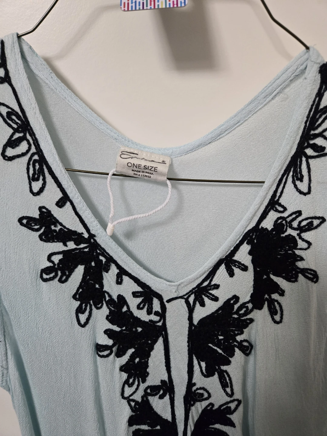 One Size Embroidered Dress - photo 2