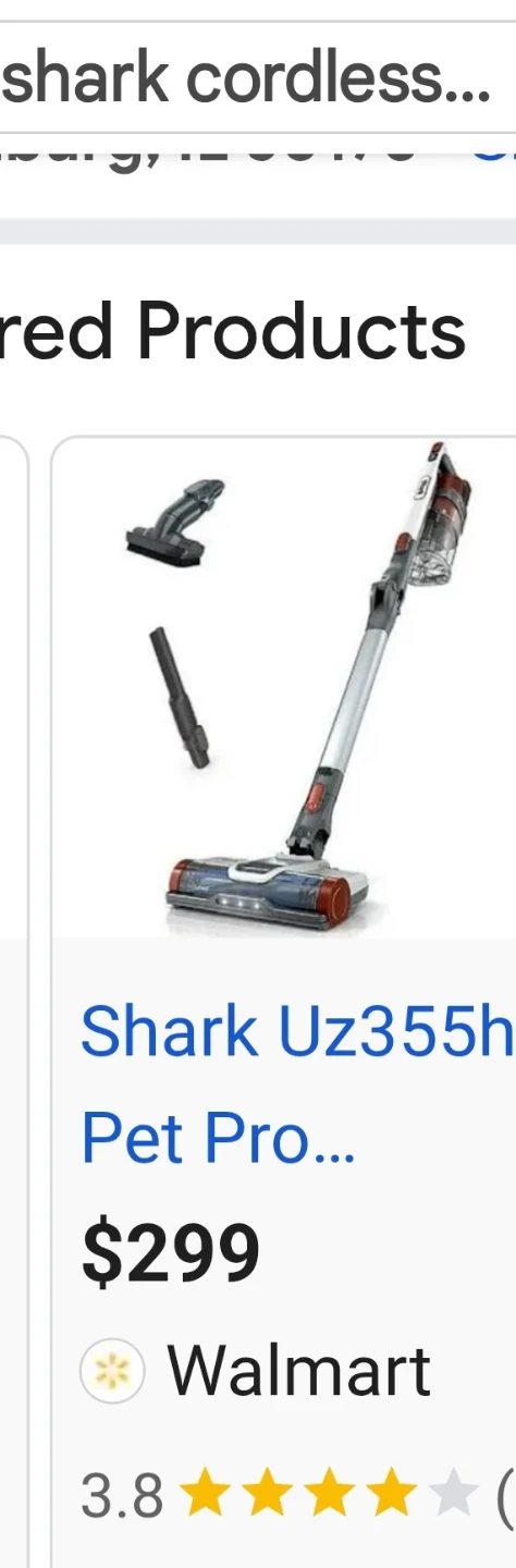 Shark UZ355H Pet Pro Cordless ,Powerfins Brushroll &MultiFLEX - photo 4