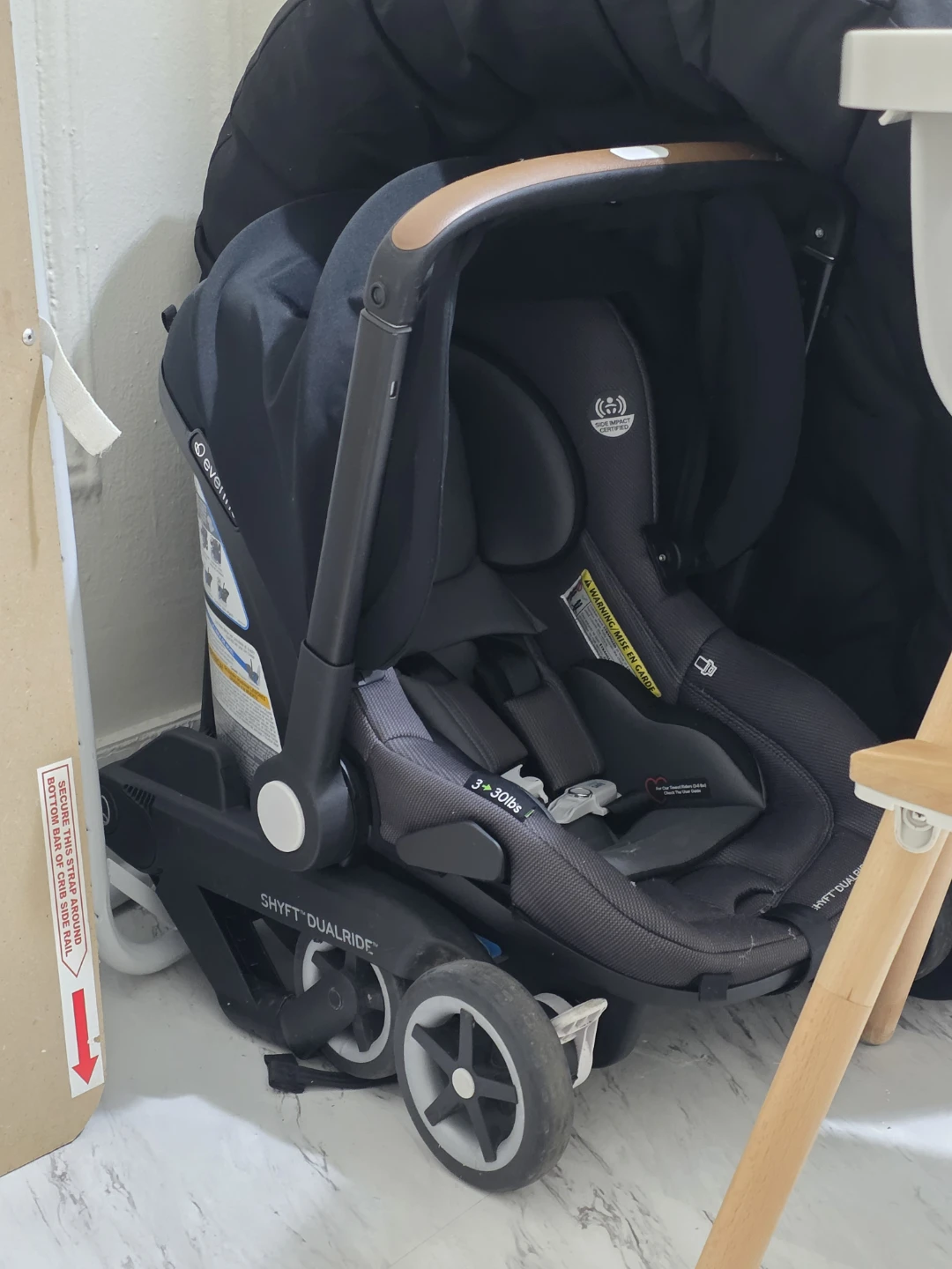 Evenflo Shyft DualRide Travel System