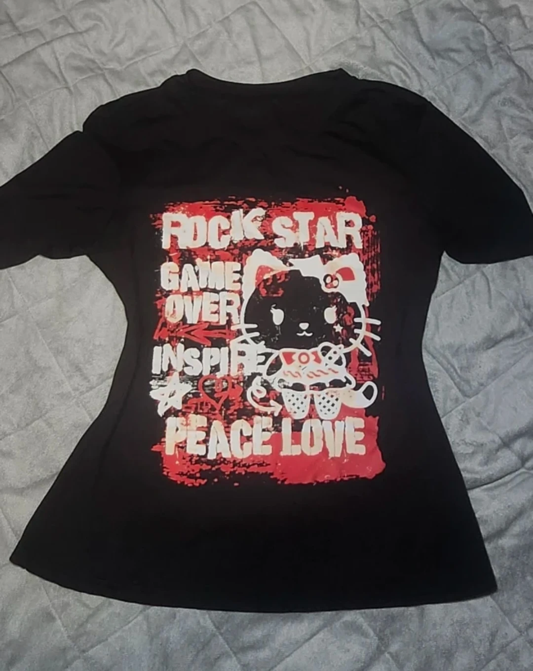 Hello Kitty "Rock Star" graphic t-shirt