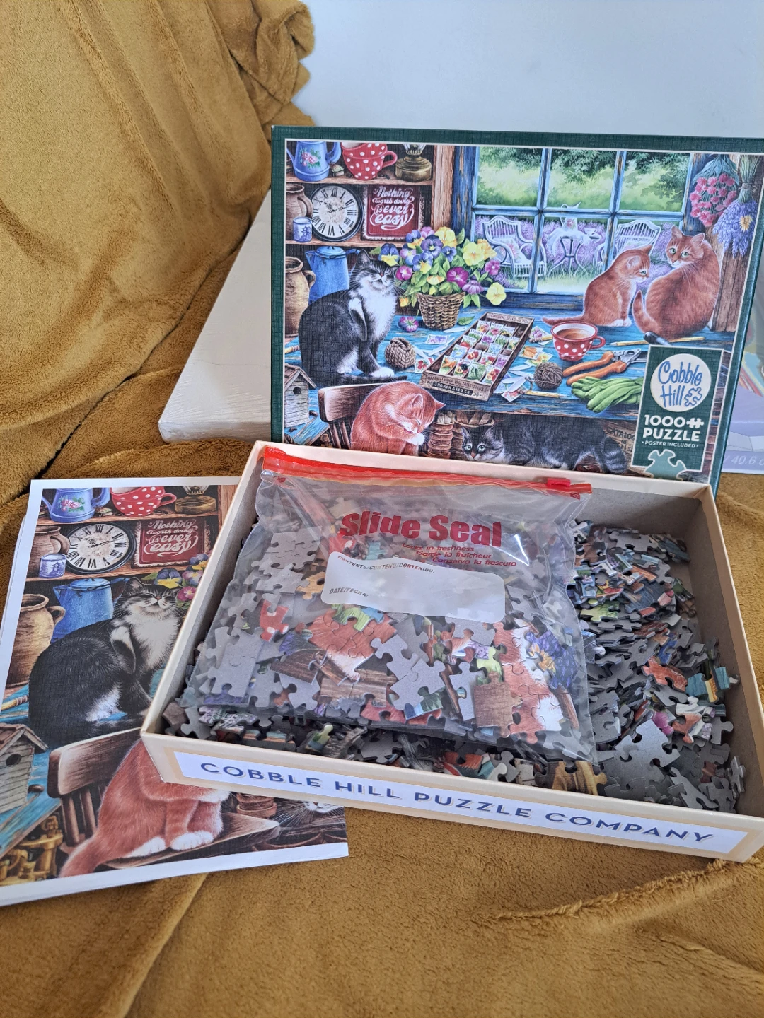 Cobble Hill 1000 Piece Cat Puzzle