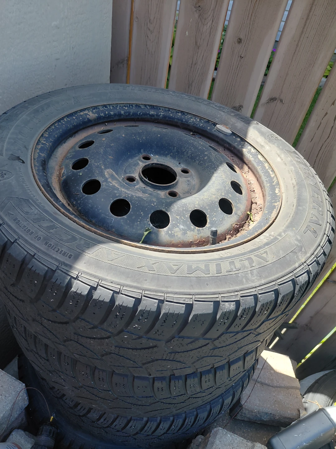 Winter Tires on Rims - photo 2