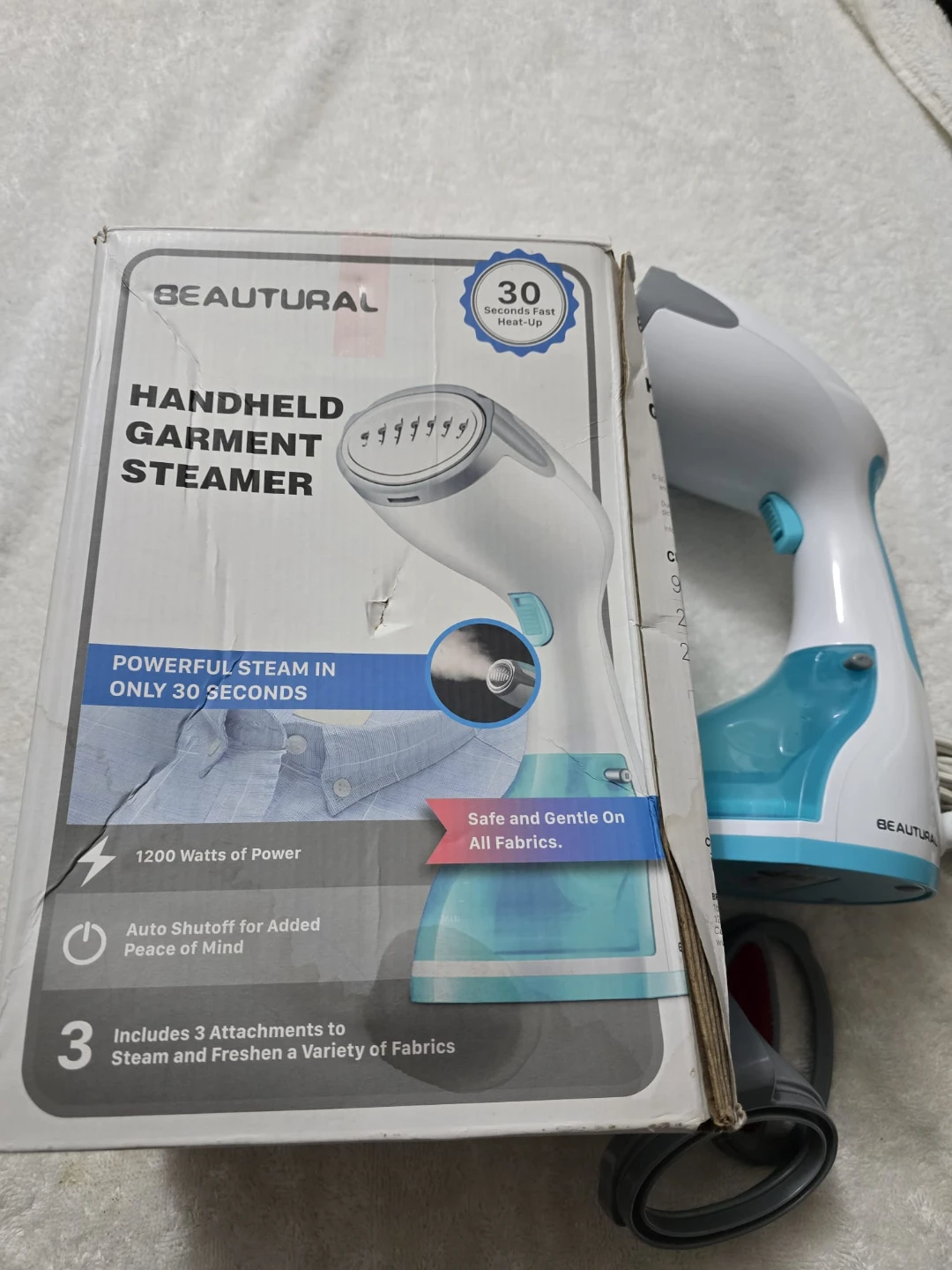 BEAUTURAL Handheld Garment Steamer
