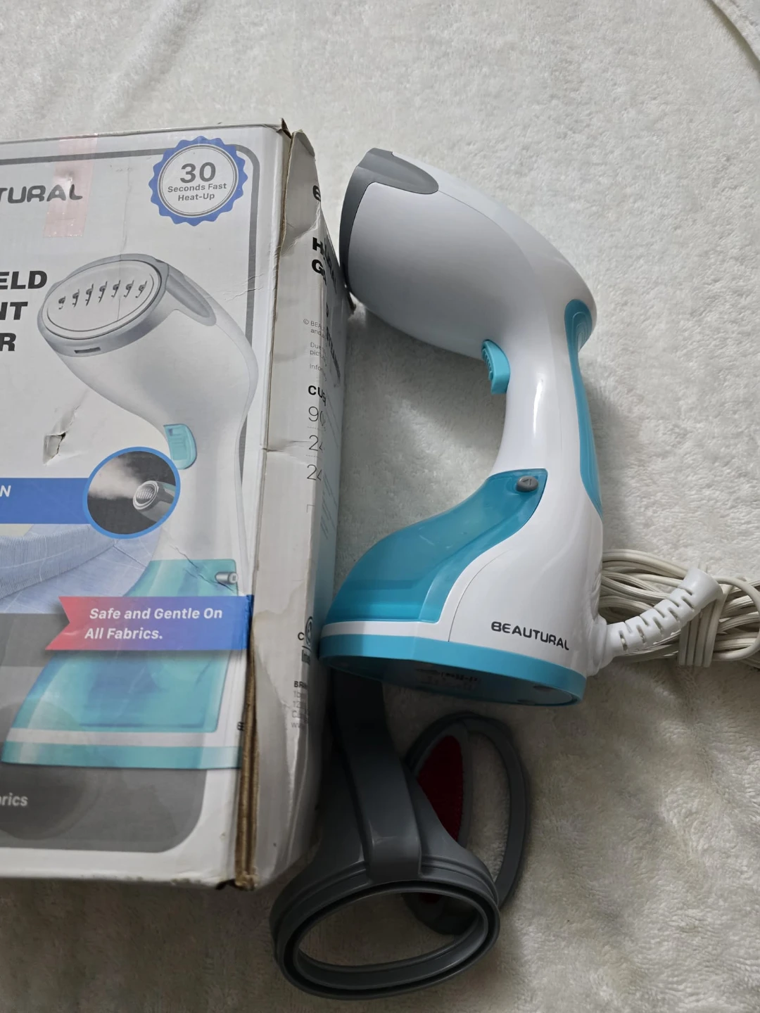 BEAUTURAL Handheld Garment Steamer - photo 2