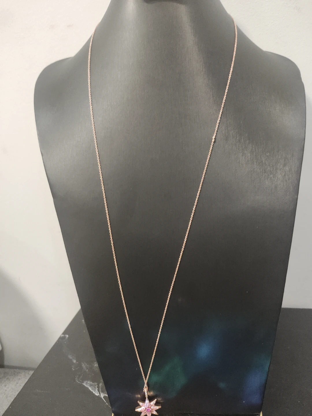 Dior Rose Gold Star Necklace - photo 4