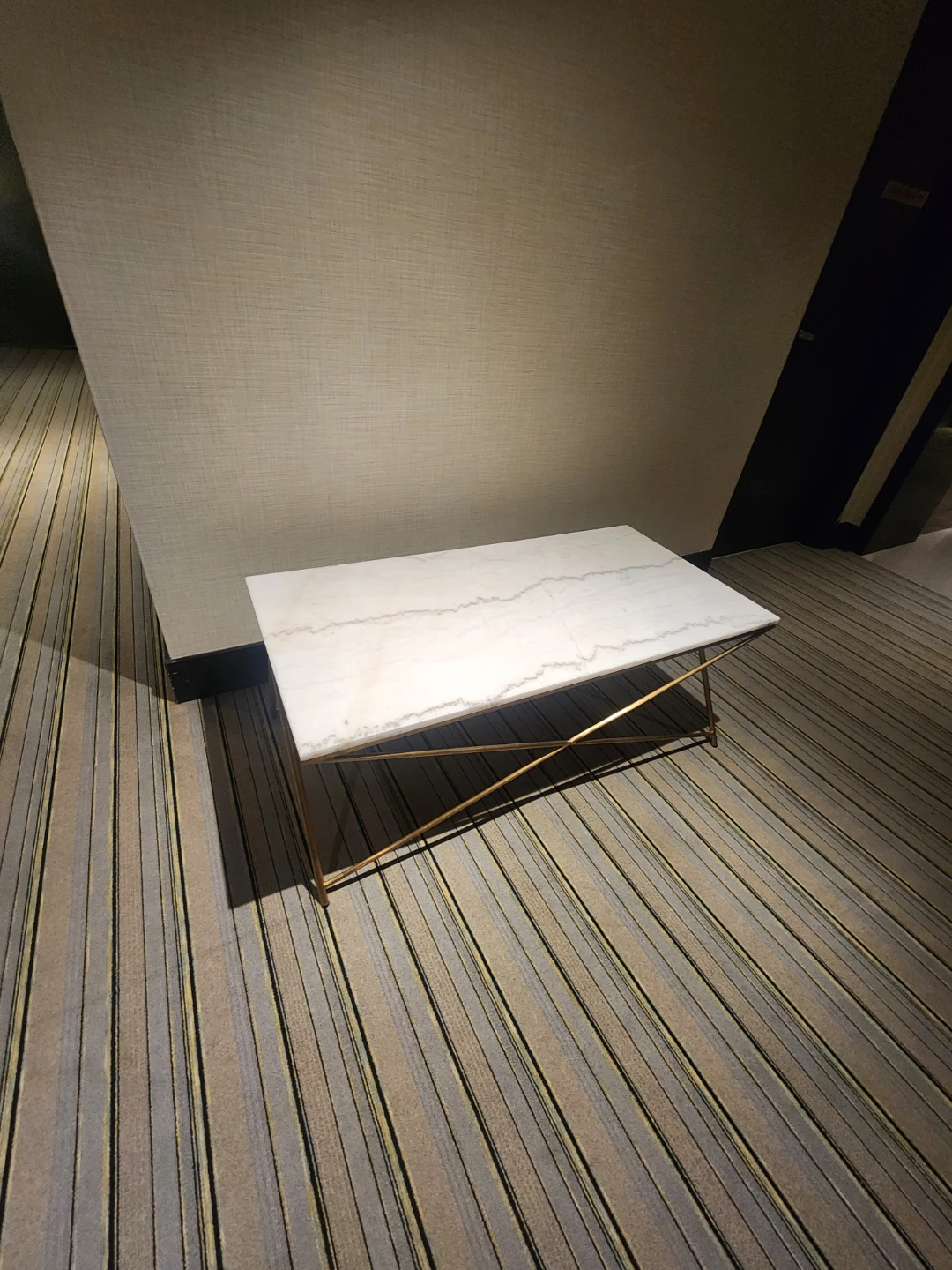 Marble Top Coffee Table with Gold Legs - photo 4