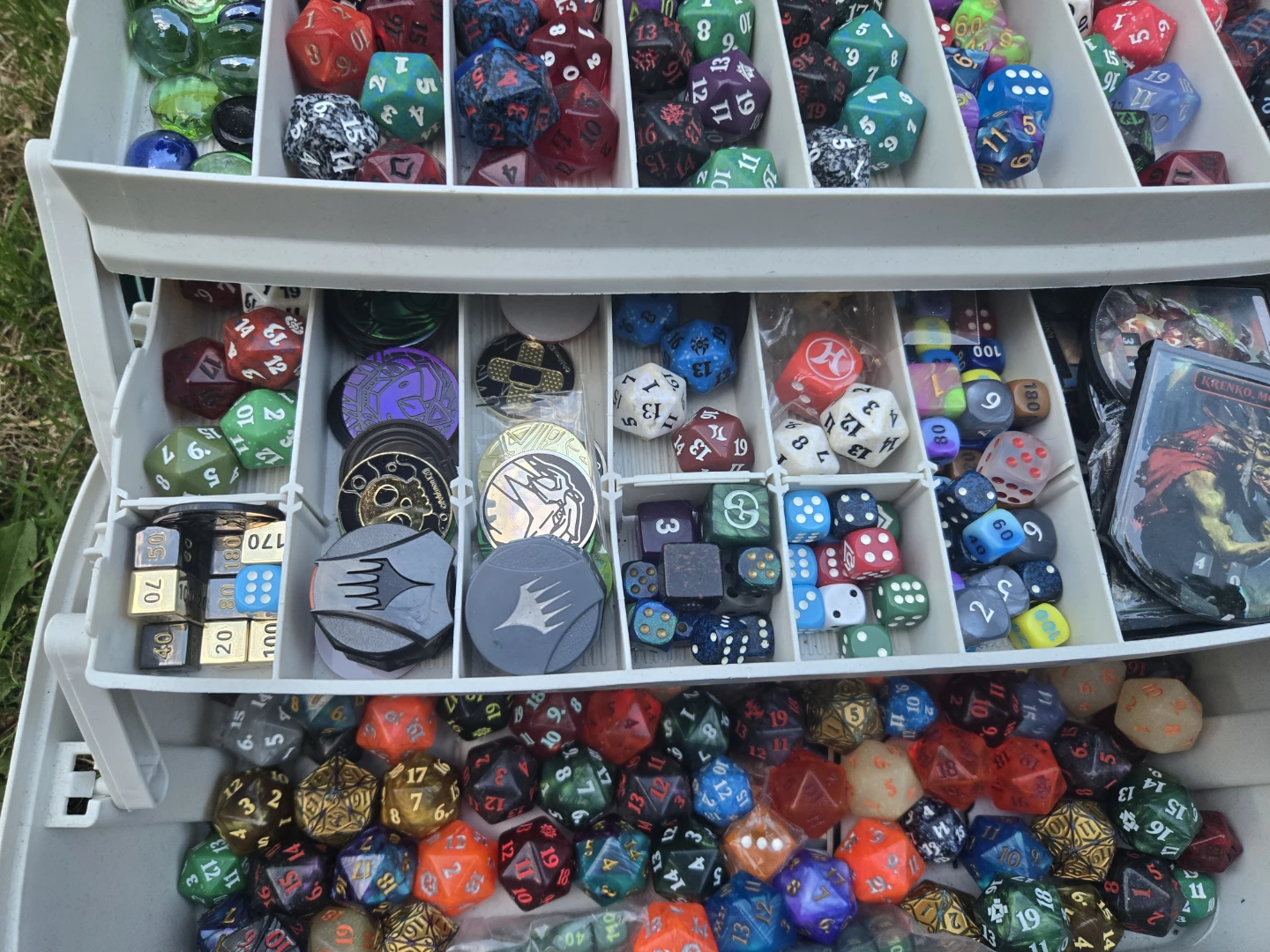 Magic The Gathering Collection of Dice and Gaming Accessories - photo 4